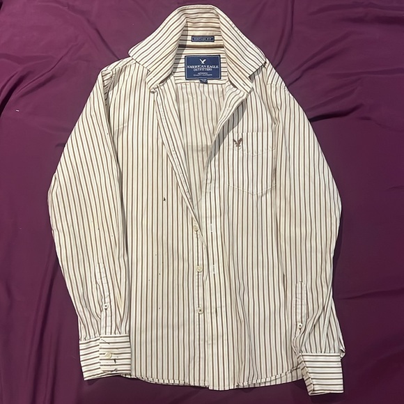 Vintage 80s American eagle button up - Picture 3 of 4